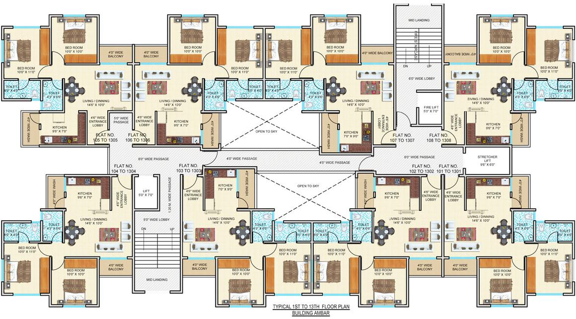 Floor plan A